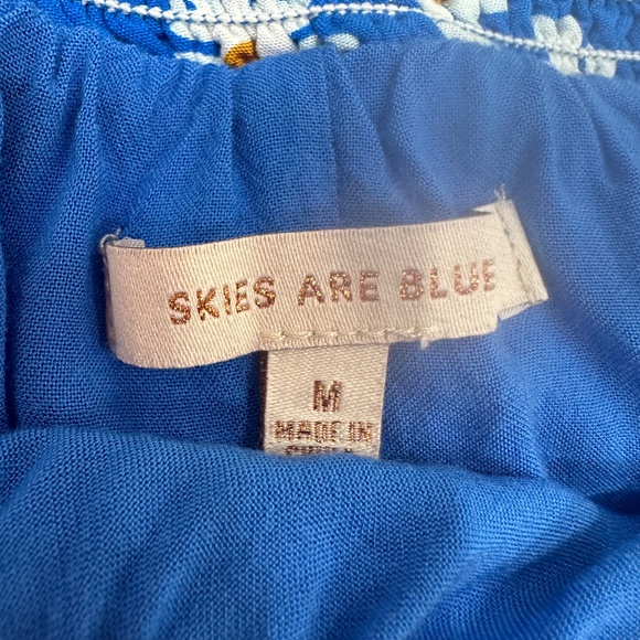 Skies Are Blue Ruffled Skirt - Picture 5 of 6